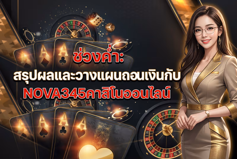 ช่วงค่ำ: สรุปผลและวางแผนถอนเงินกับ NOVA345คาสิโนออนไลน์